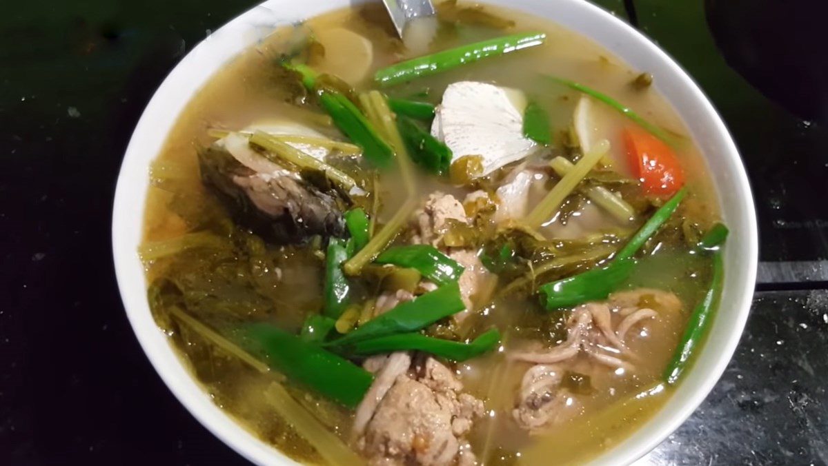 Sour fish soup