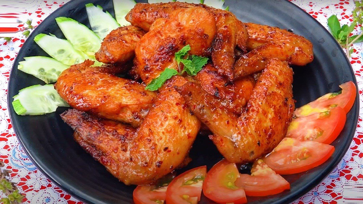 Grilled Chicken Wings with Fermented Bean Sauce