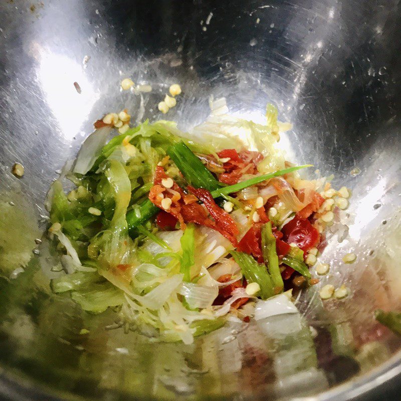 Step 1 Prepare the ingredients for Sour Bamboo Shoot Soup with Mackerel