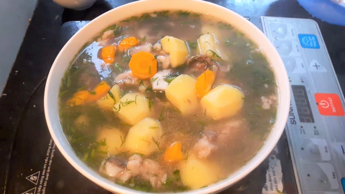 Beef Bone Soup with Potatoes