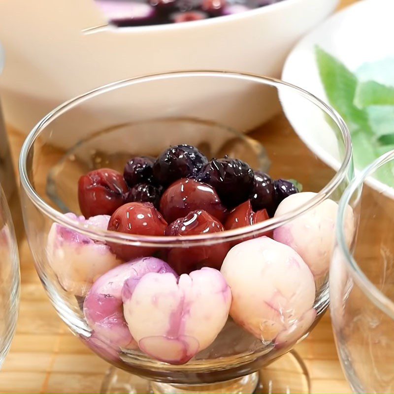 Step 5 Cut the jelly and finish coconut milk jelly