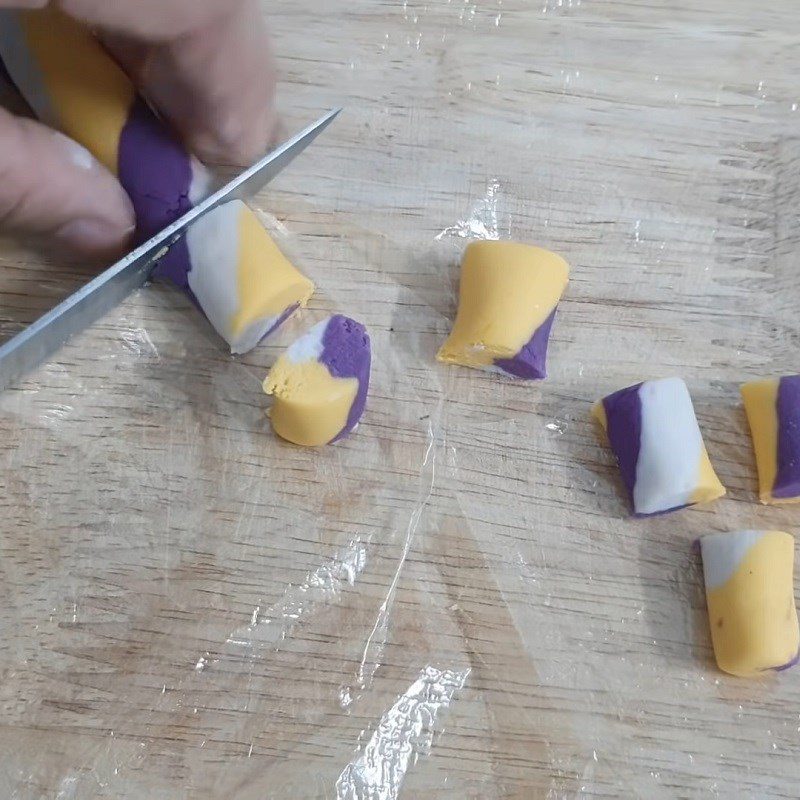 Step 4 Cut to form sweet potato balls