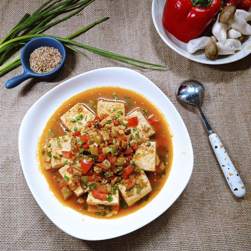 Step 3 Final Product Vegetarian Sichuan Tofu