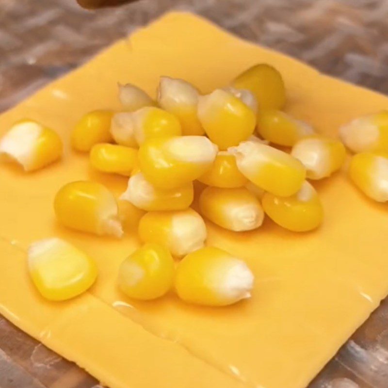 Step 2 Preparation of Cheese Spring Rolls