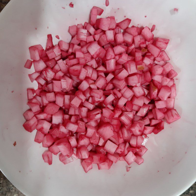 Step 3 Making the sago balls for jelly with sago and fruit (recipe shared by a user)