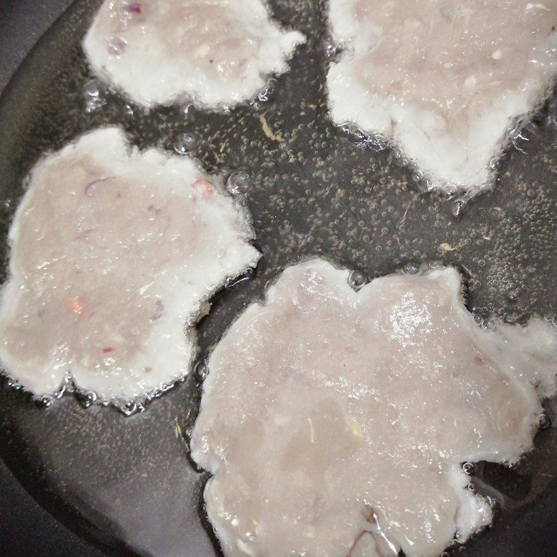 Step 3 Frying Fish Fried Fish Cake