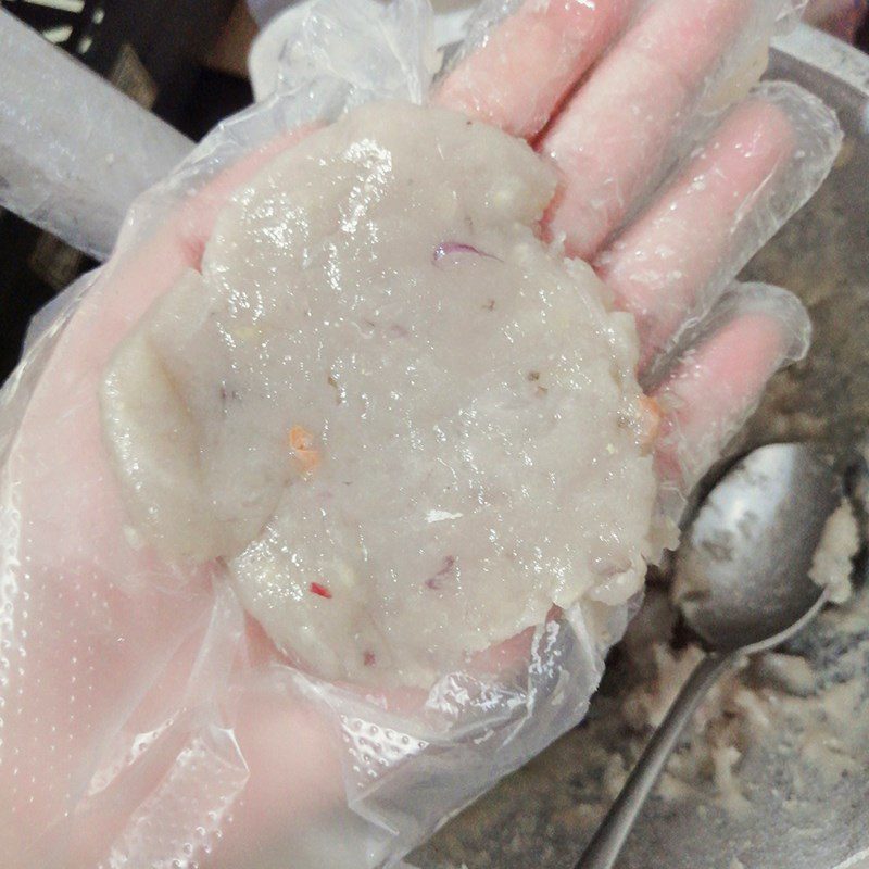 Step 3 Frying Fish Fried Fish Cake