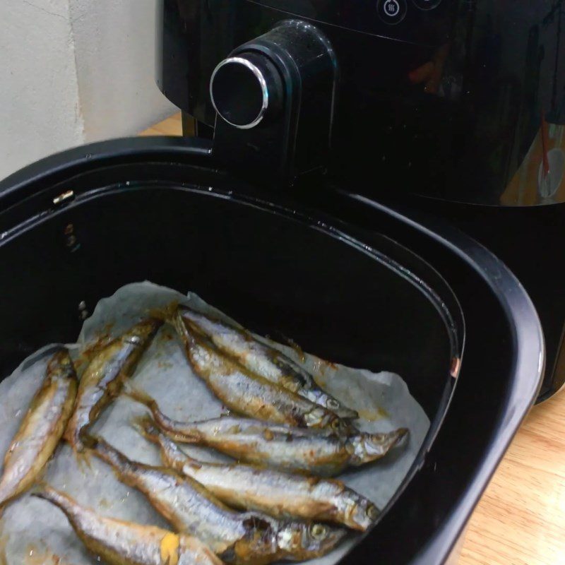 Step 3 Fry the fish for the second time Fried fish using an air fryer