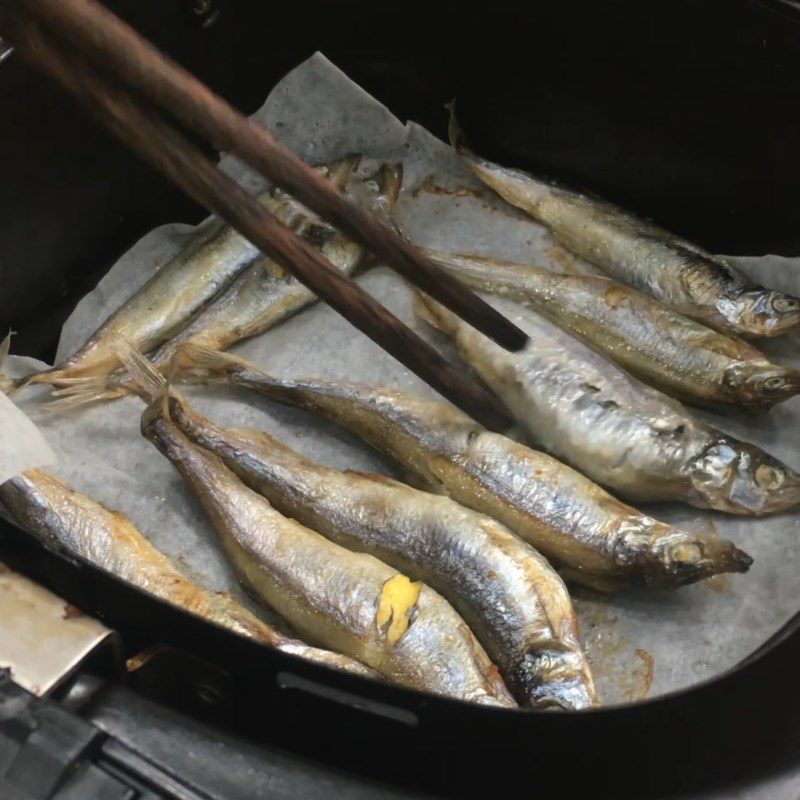 Step 3 Fry the fish for the second time Fried fish using an air fryer