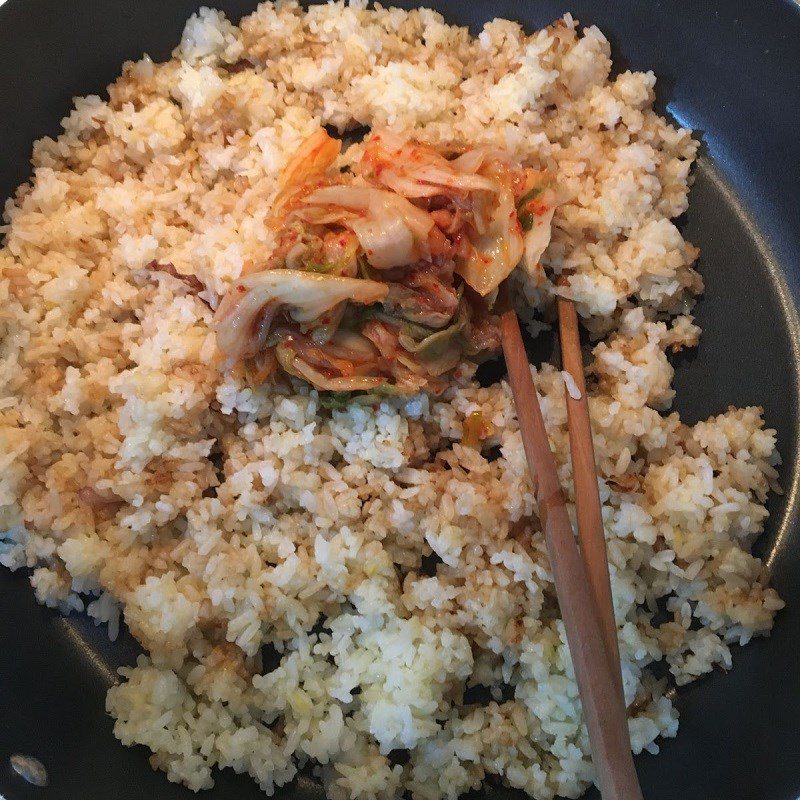 Step 2 Fried Rice Kimchi Fried Rice (recipe shared by users)