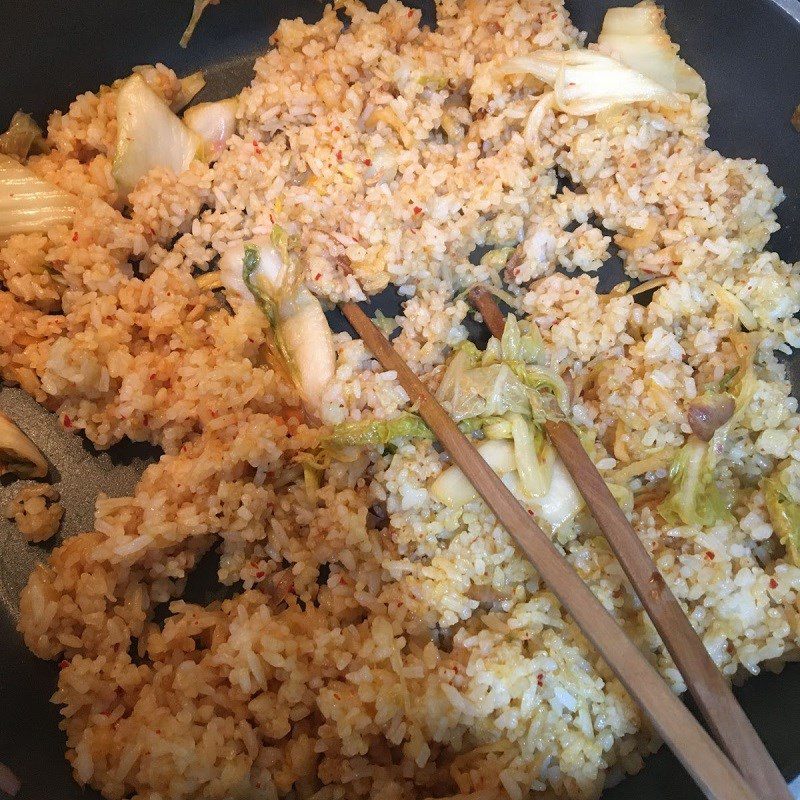 Step 2 Fried Rice Kimchi Fried Rice (recipe shared by users)