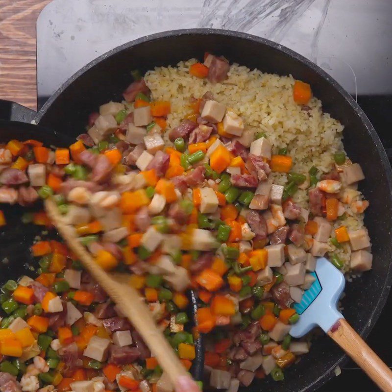 Step 5 Fried Rice Yangzhou Fried Rice