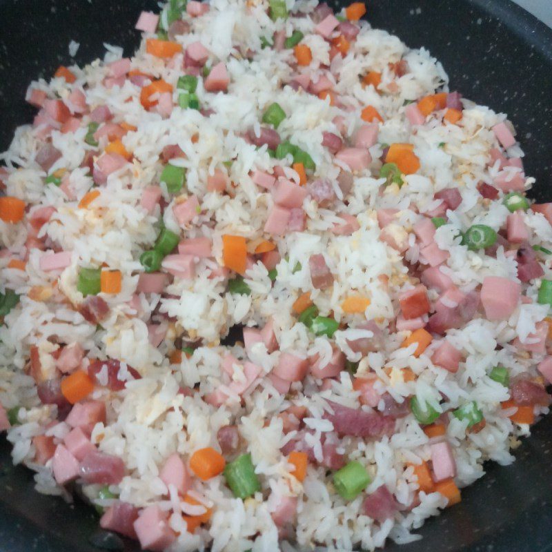 Step 2 Fried Rice Yangzhou Fried Rice (recipe shared by users)