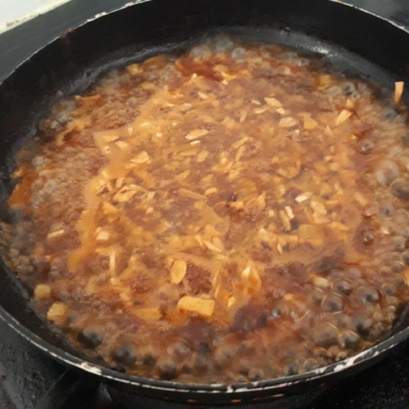 Step 2 Fried Frog Fried Frog with Fish Sauce