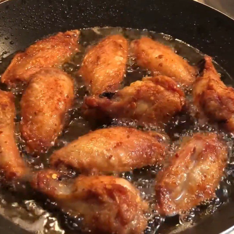 Step 3 Fry the chicken Salt and chili fried chicken