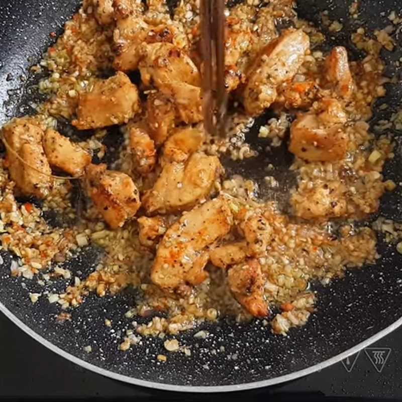 Step 4 Fry Chicken Fried Lemongrass Chicken