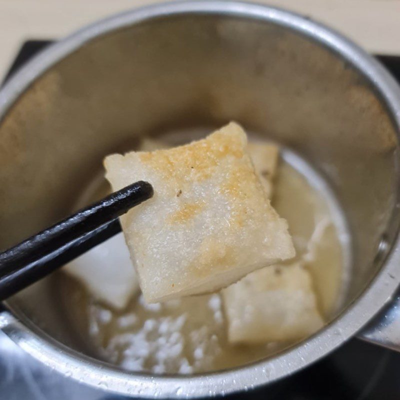 Step 2 Frying Pho Fried Pho