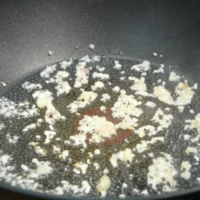Step 3 Fry the Meat Pork braised in coconut water