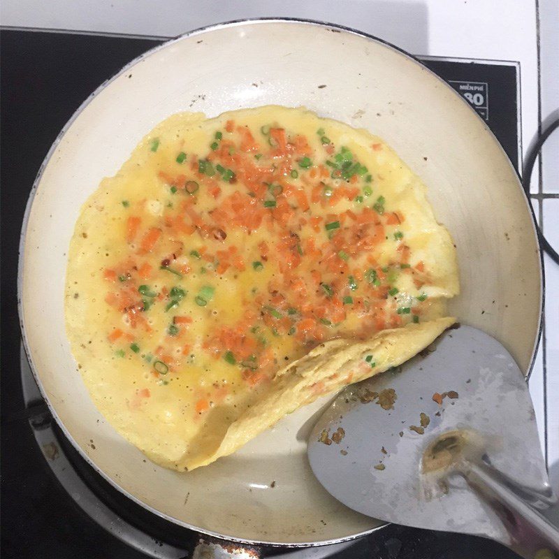 Step 3 Fried Carrot Eggs Fried Carrot Eggs