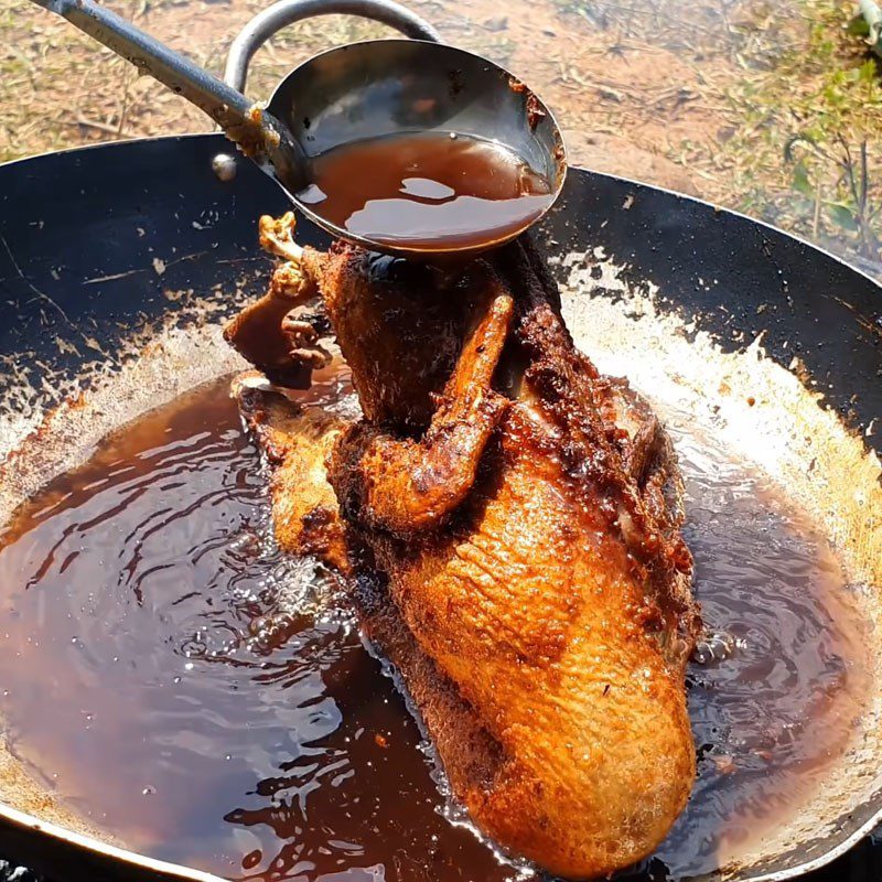 Step 4 Fried Duck Spicy Fried Duck