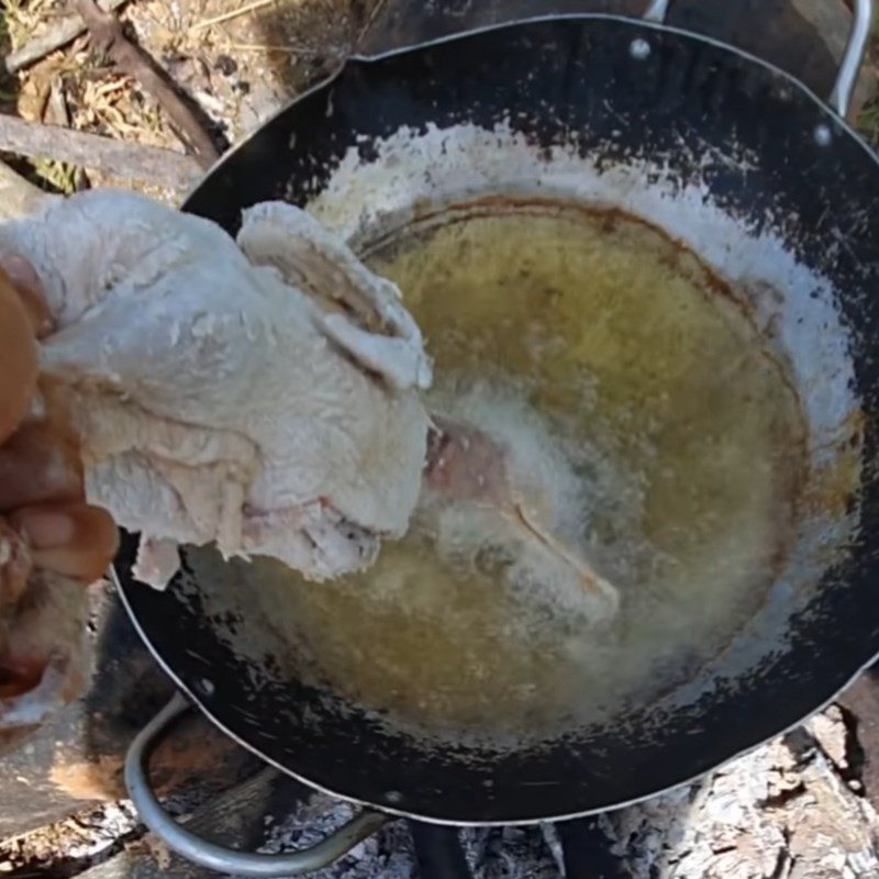 Step 4 Fried Duck Spicy Fried Duck