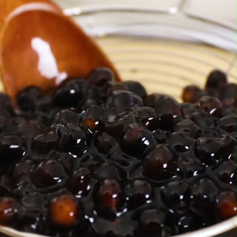 Step 3 Boil tapioca pearls for Milo flan