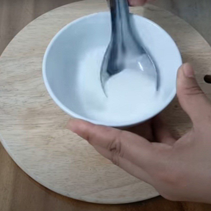 Step 3 Prepare the ingredients for the coconut cream filling