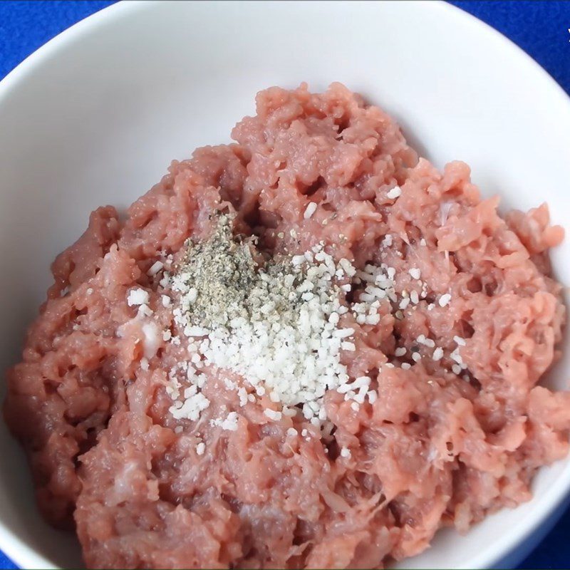 Step 2 Prepare the filling ingredients for taco with meat