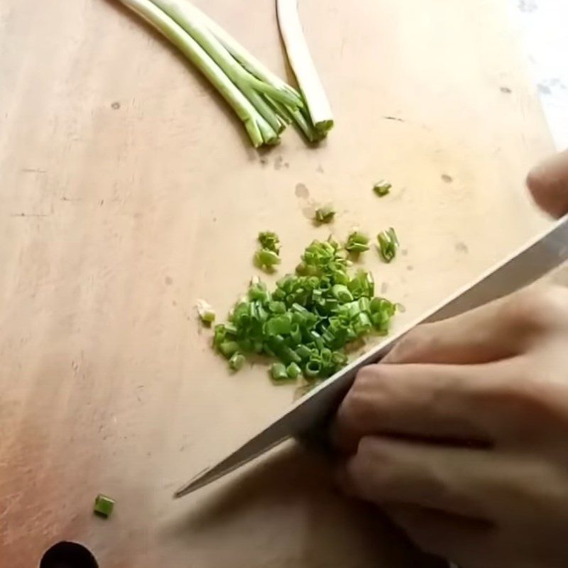 Step 2 Prepare Other Ingredients Fried Rice with Pork and Salted Egg