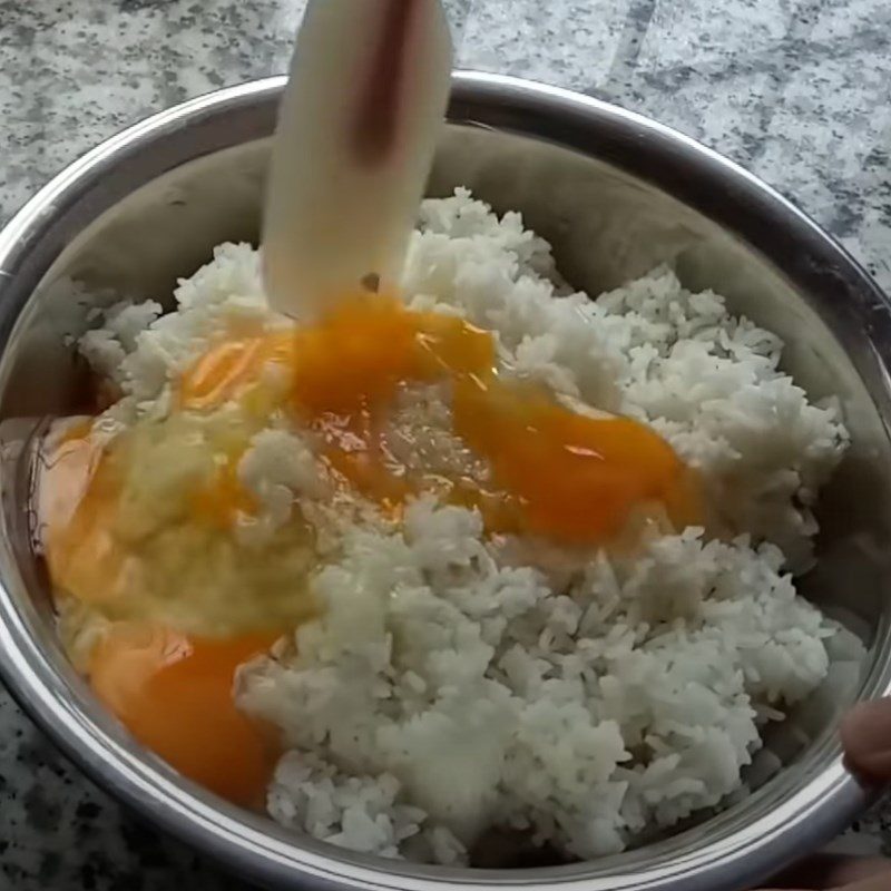 Step 2 Prepare Other Ingredients Fried Rice with Pork and Salted Egg