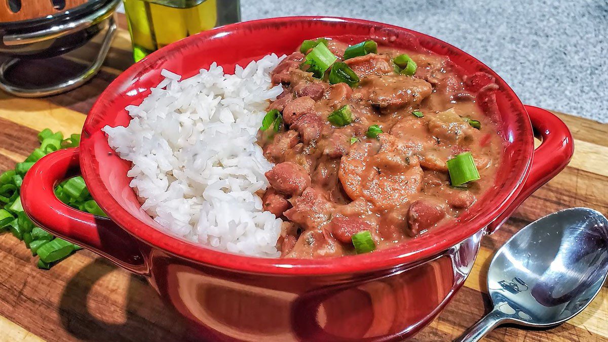 American-style Red Bean Rice