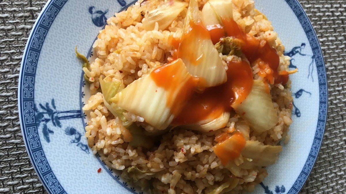 Kimchi Fried Rice (recipe shared by a user)