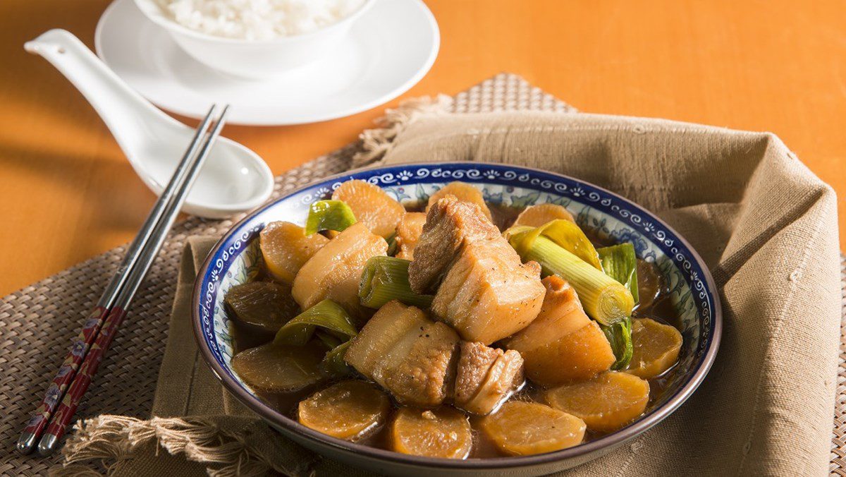 Braised Radish with Pork