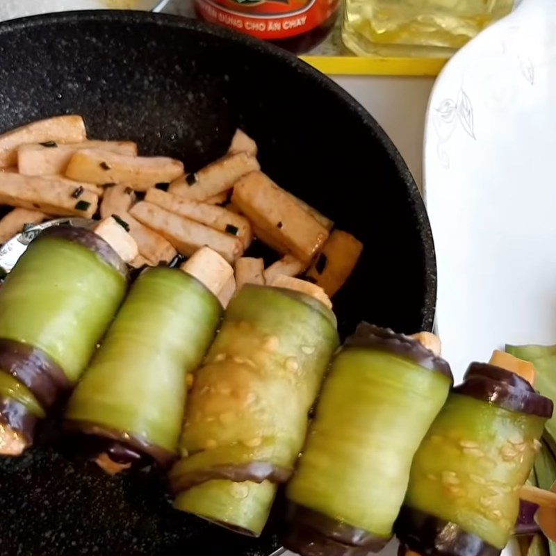 Step 3 Eggplant Rolls Vegetarian Grilled Eggplant Rolls