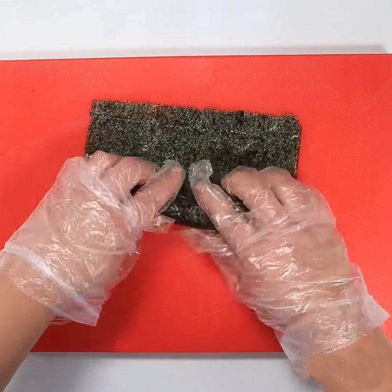 Step 4 Seaweed Roll Crispy Seaweed Vermicelli Roll