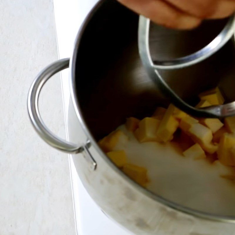 Step 1 Whipping the butter for Spiral Cookies without Eggs