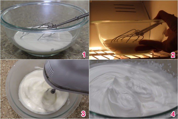 Step 5 Whip the fresh cream How to make durian ice cream using a blender