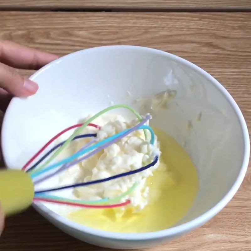 Step 1 Mix the Danisa cookie butter mixture using an air fryer