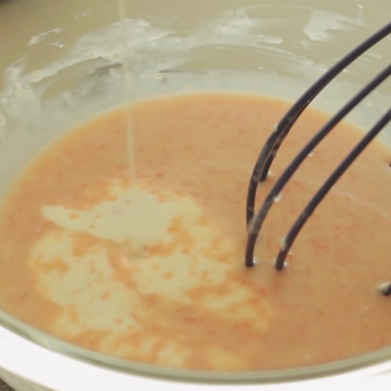 Step 3 Mix the cream cheese mixture Grapefruit Mousse