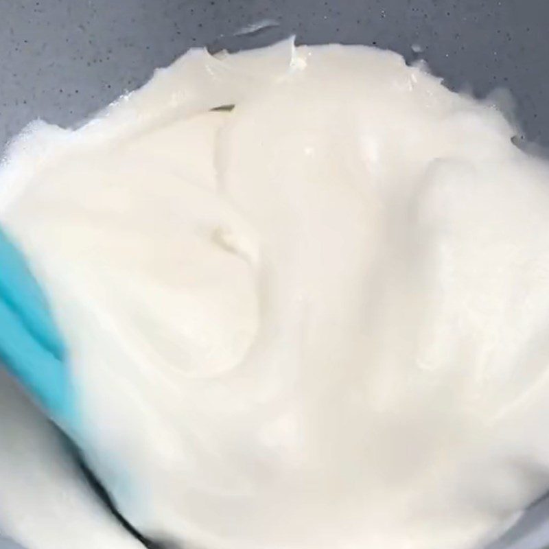 Step 2 Whisking Eggs Banh Bo (Recipe shared from Tiktok Cooking with TasteVN)