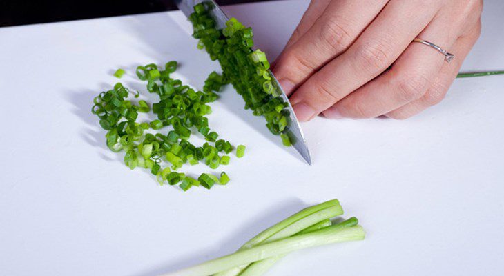 Step 1 Beat the eggs and chop the scallions Korean Steamed Eggs