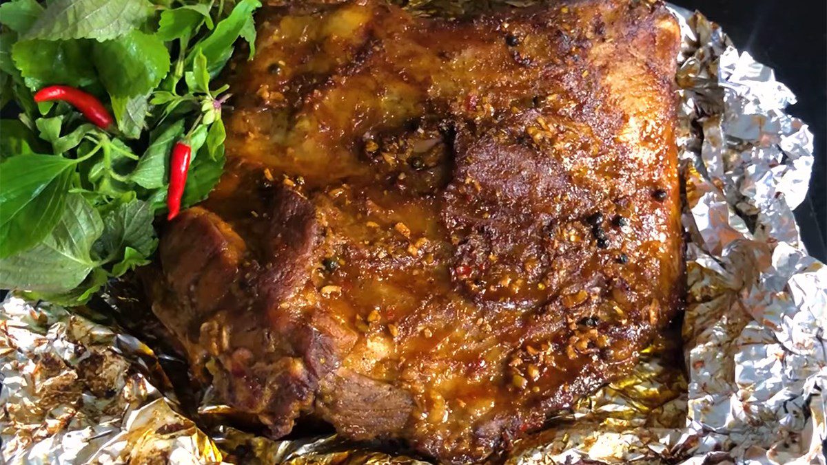 Five-Spice Grilled Goat