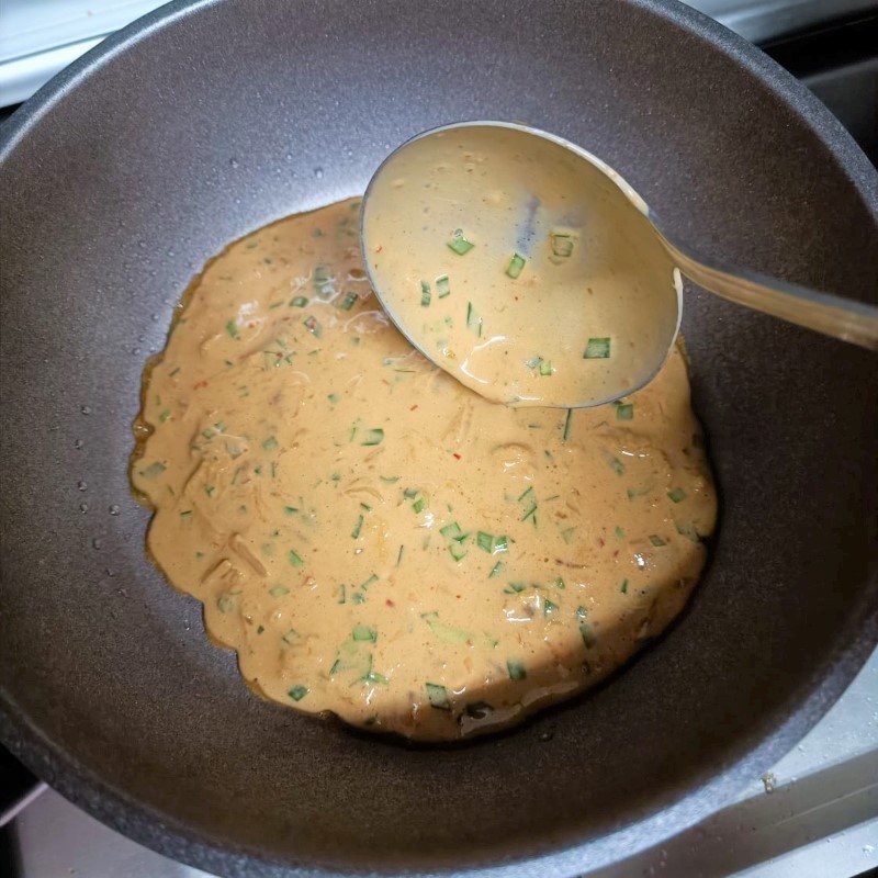 Step 2 Making Vietnamese Pancakes Kimchi Pancake