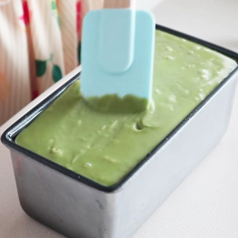 Step 4 Pudding molding Matcha pudding without gelatin