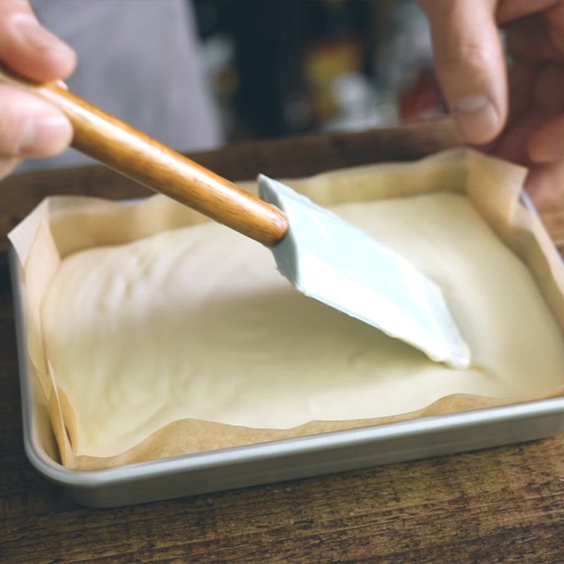 Step 7 Pour into molds and freeze Watermelon mousse cake