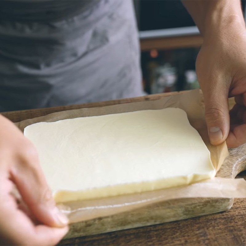 Step 7 Pour into molds and freeze Watermelon mousse cake