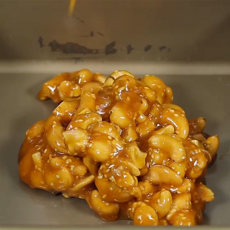 Step 3 Molding and Shaping Caramel Cashew Candy