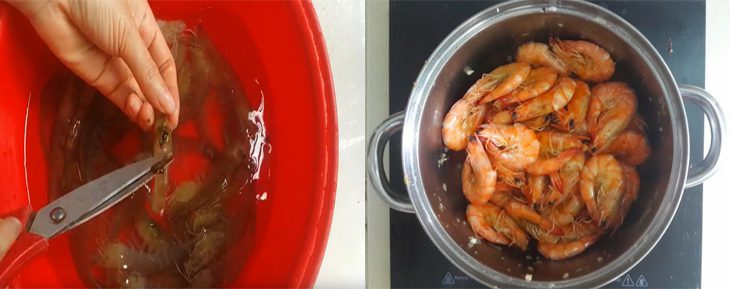 Step 1 Prepare the ingredients for Mixed Rice Paper Salad