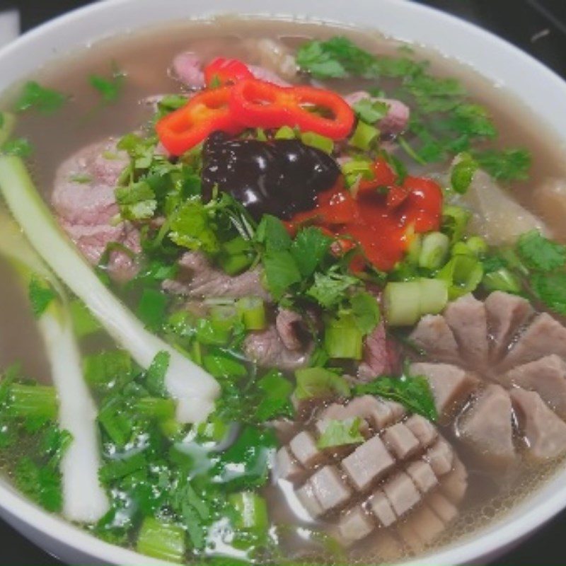 Step 7 Finished Product Beef Pho Balls