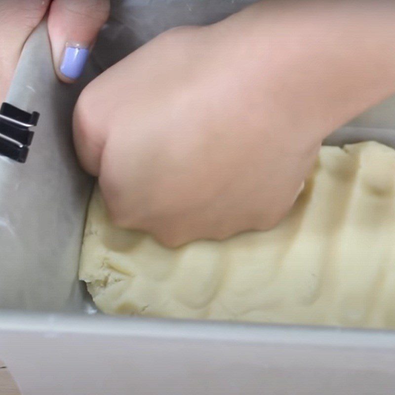 Step 2 Molding the dough for the first time Corn Candy Cookies